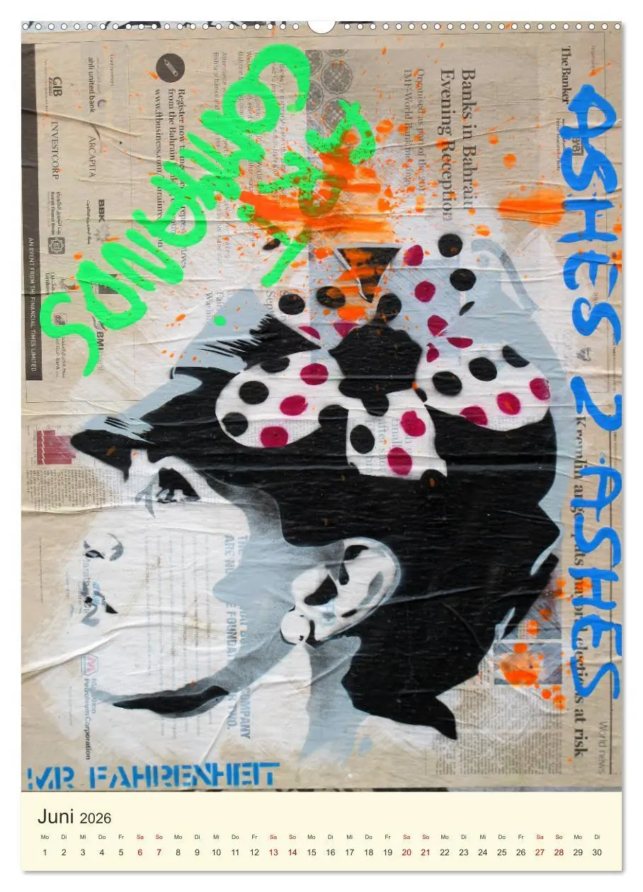 Bild: 9783516383478 | Famous Women in StreetArt (hochwertiger Premium Wandkalender 2026...