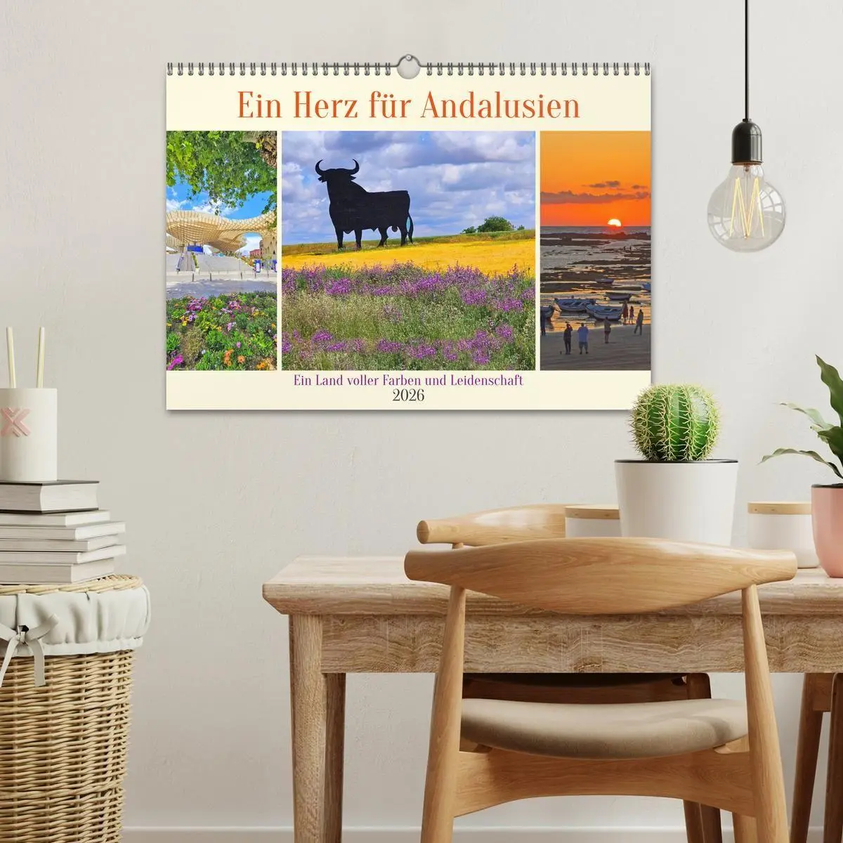 Bild: 9783516693478 | Ein Herz für Andalusien (Wandkalender 2026 DIN A3 quer), CALVENDO...