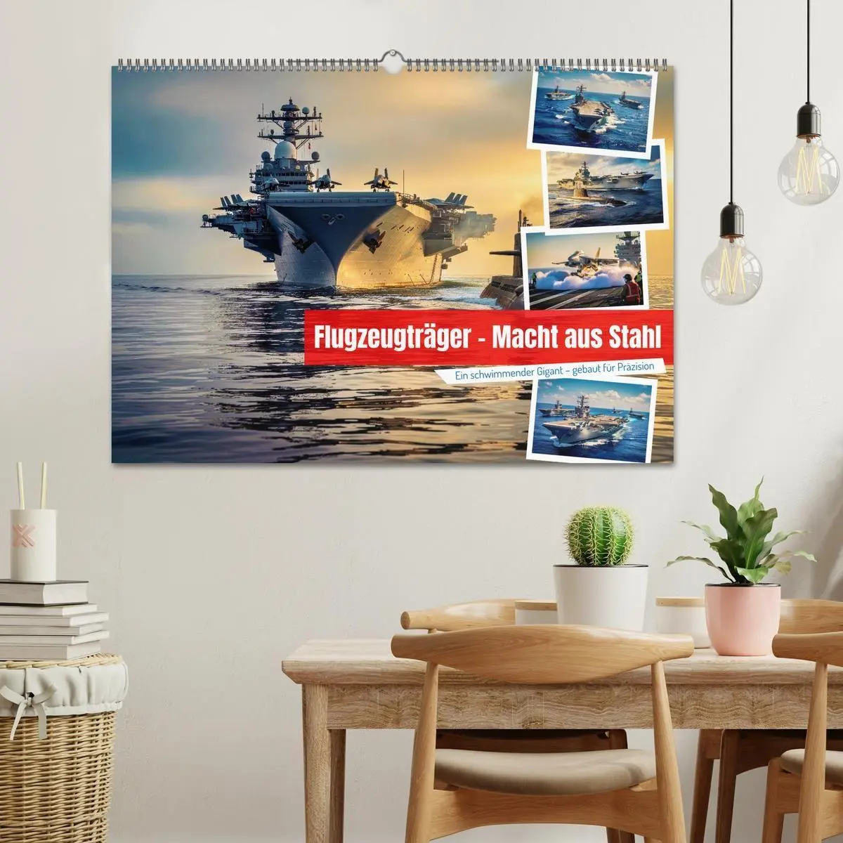 Bild: 9783516763478 | Flugzeugträger - Macht aus Stahl (Wandkalender 2027 DIN A2 quer),...