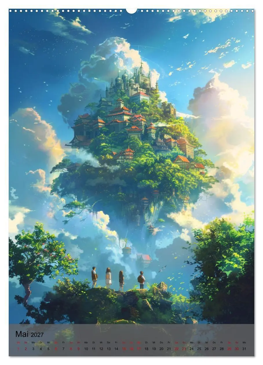 Bild: 9783569163478 | Immer wieder Anime (Wandkalender 2027 DIN A2 hoch), CALVENDO...