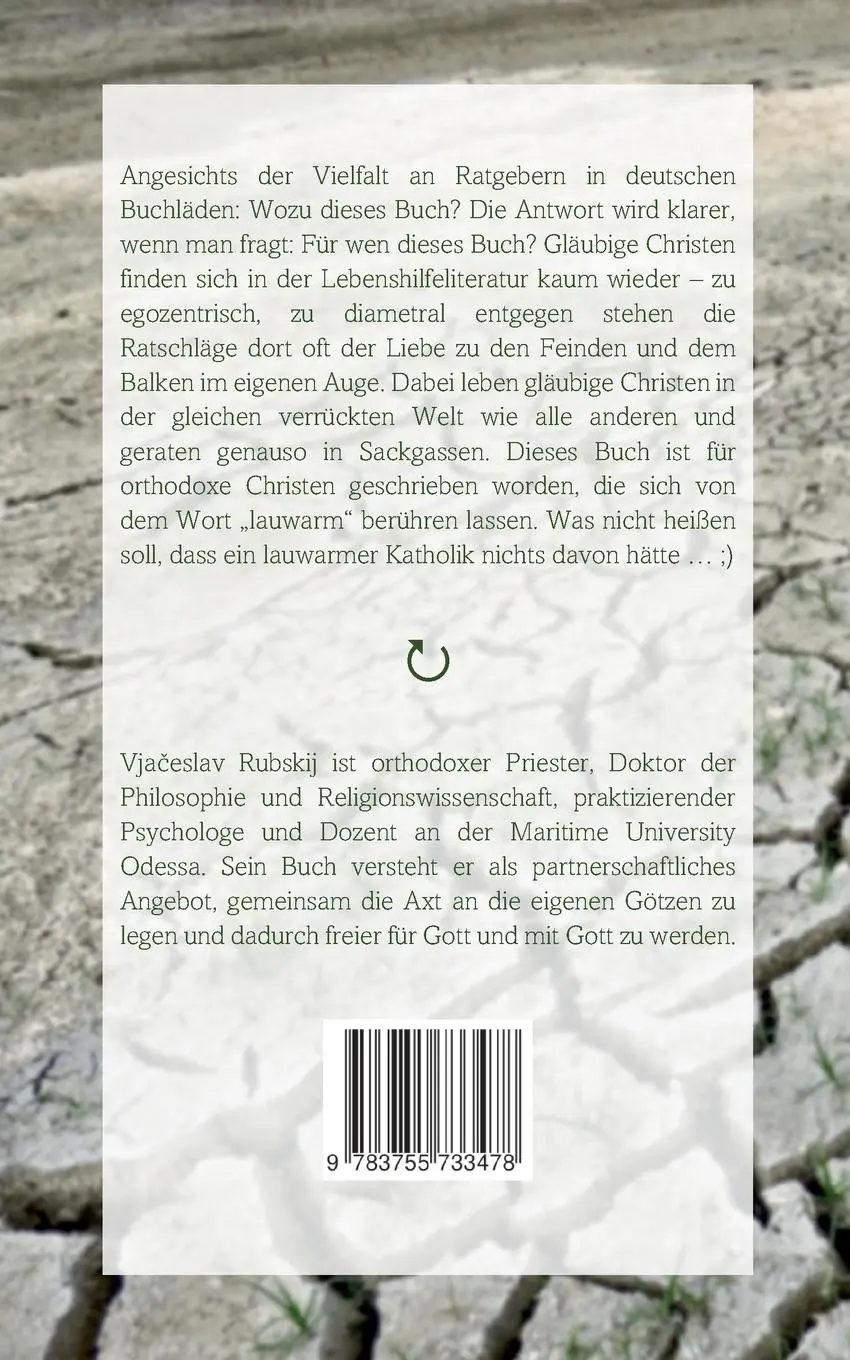 Rückseite: 9783755733478 | Orthodoxe Spiritualität: Reset | Skizzen über den inneren Wandel