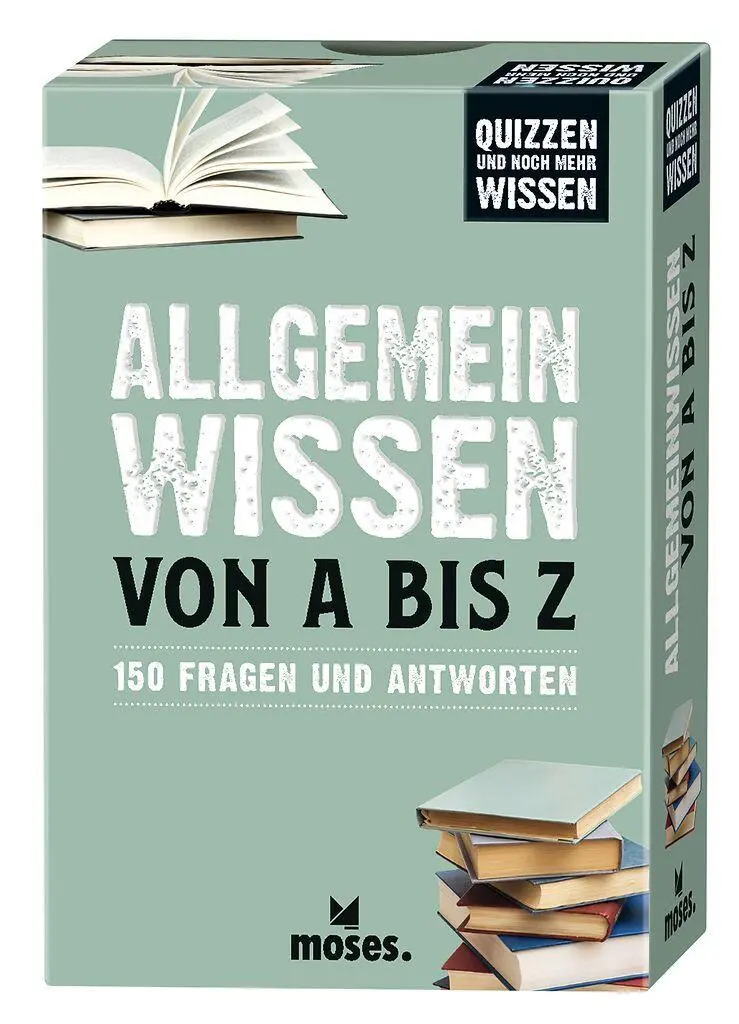 Cover: 9783964553478 | Allgemeinwissen von A bis Z | 150 Fragen und Antworten | Elke Vogel