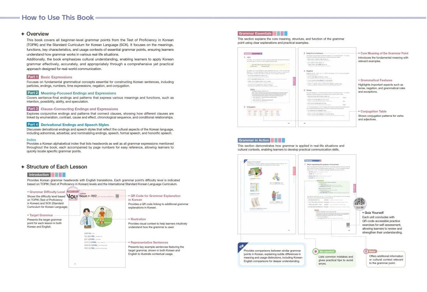 Bild: 9788927733478 | Korean Made Easy Grammar 1 | mit MP3 Download und QR Hörbeispielen