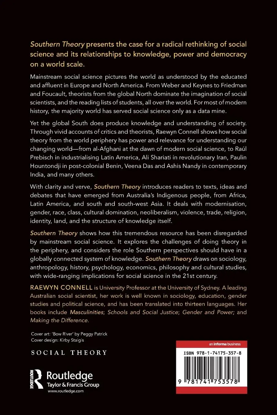 Rückseite: 9781741753578 | Southern Theory | The global dynamics of knowledge in social science