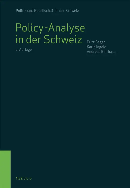 Cover: 9783038103578 | Policy-Analyse in der Schweiz | Besonderheiten, Theorien, Beispiele