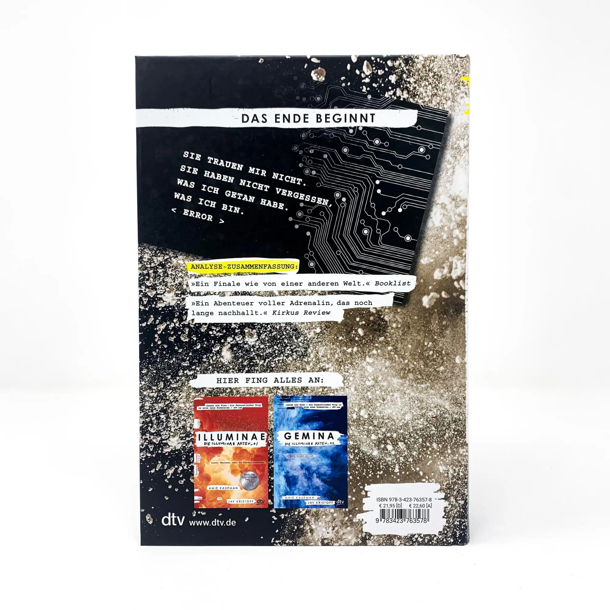 Bild: 9783423763578 | Obsidio. Die Illuminae Akten_03 | Amie Kaufman (u. a.) | Buch | 624 S.