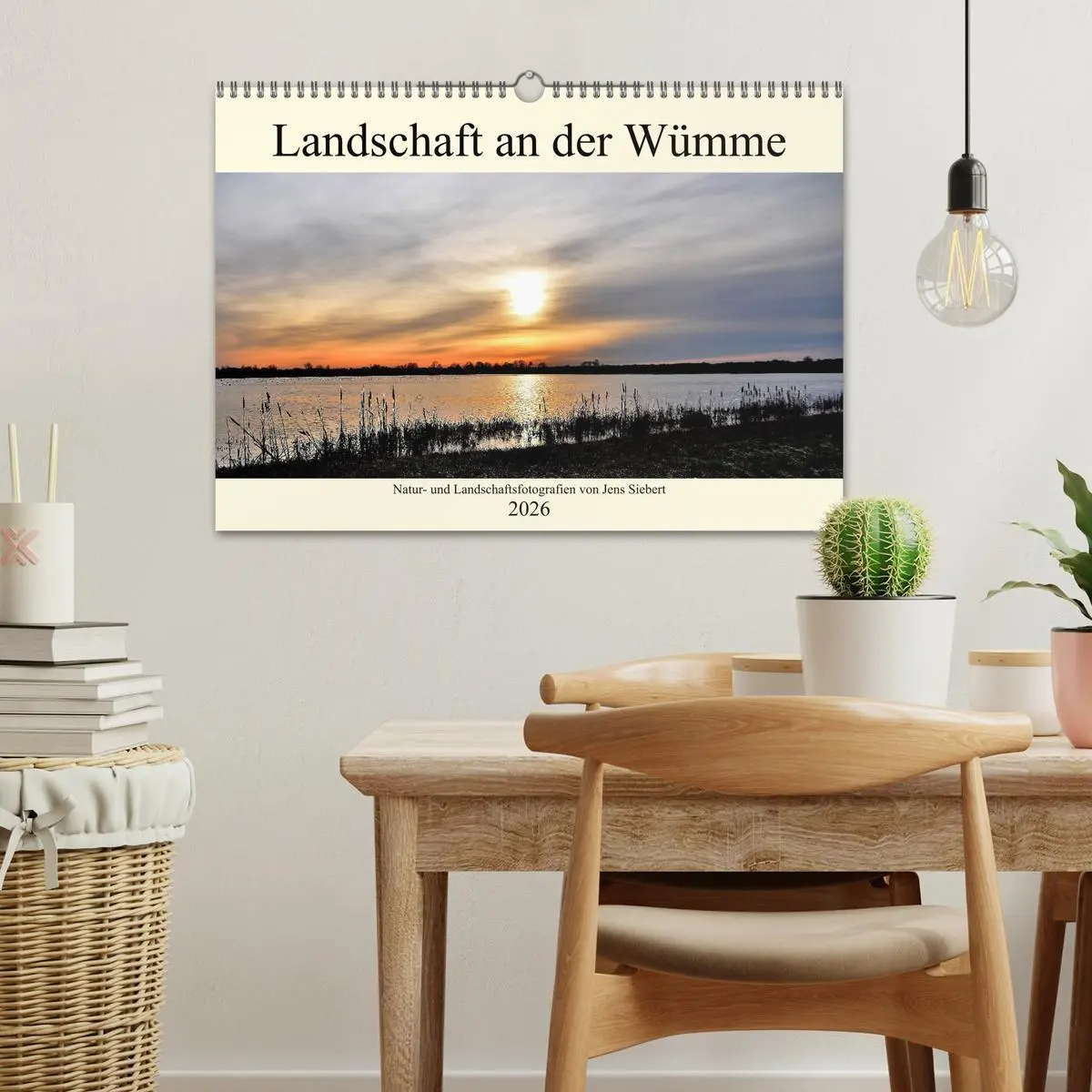 Bild: 9783457733578 | Landschaft an der Wümme (Wandkalender 2026 DIN A3 quer), CALVENDO...