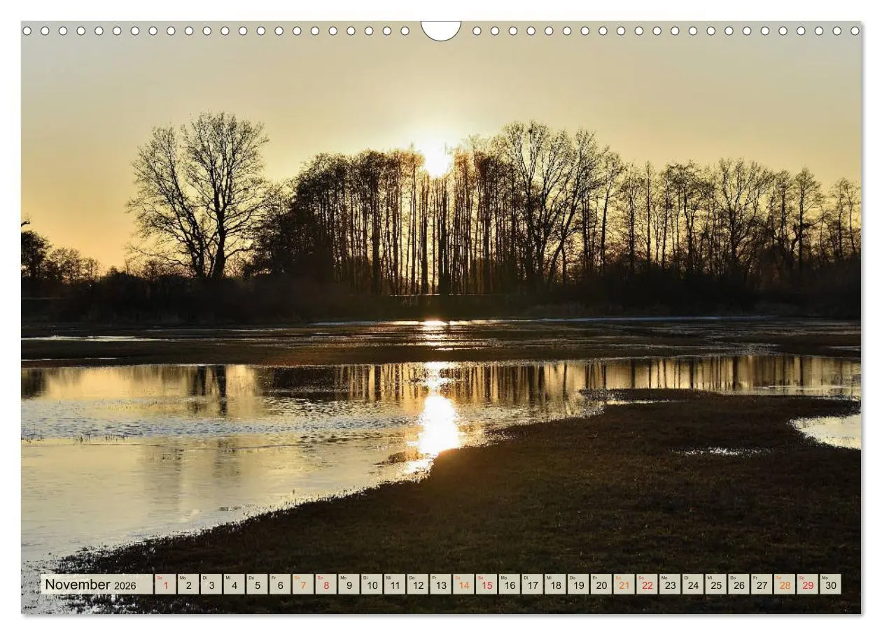 Bild: 9783457733578 | Landschaft an der Wümme (Wandkalender 2026 DIN A3 quer), CALVENDO...