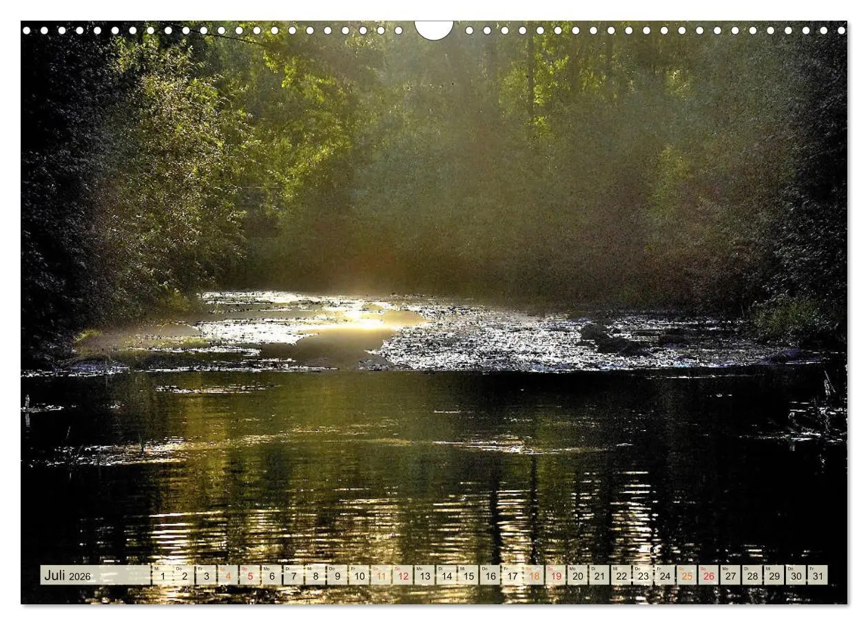 Bild: 9783457733578 | Landschaft an der Wümme (Wandkalender 2026 DIN A3 quer), CALVENDO...
