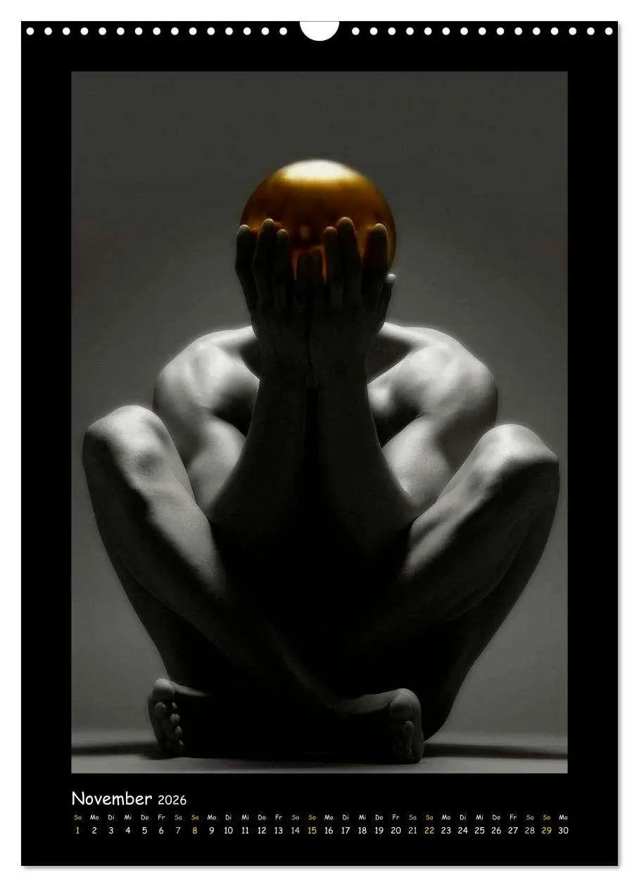 Bild: 9783516443578 | Golden Ball - Männer Akte (Wandkalender 2026 DIN A3 hoch), CALVENDO...
