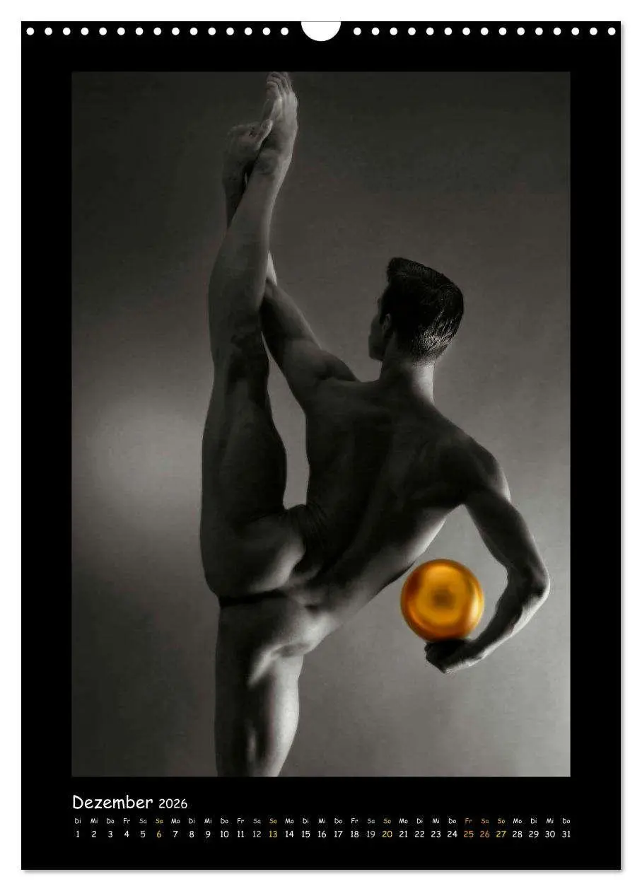 Bild: 9783516443578 | Golden Ball - Männer Akte (Wandkalender 2026 DIN A3 hoch), CALVENDO...