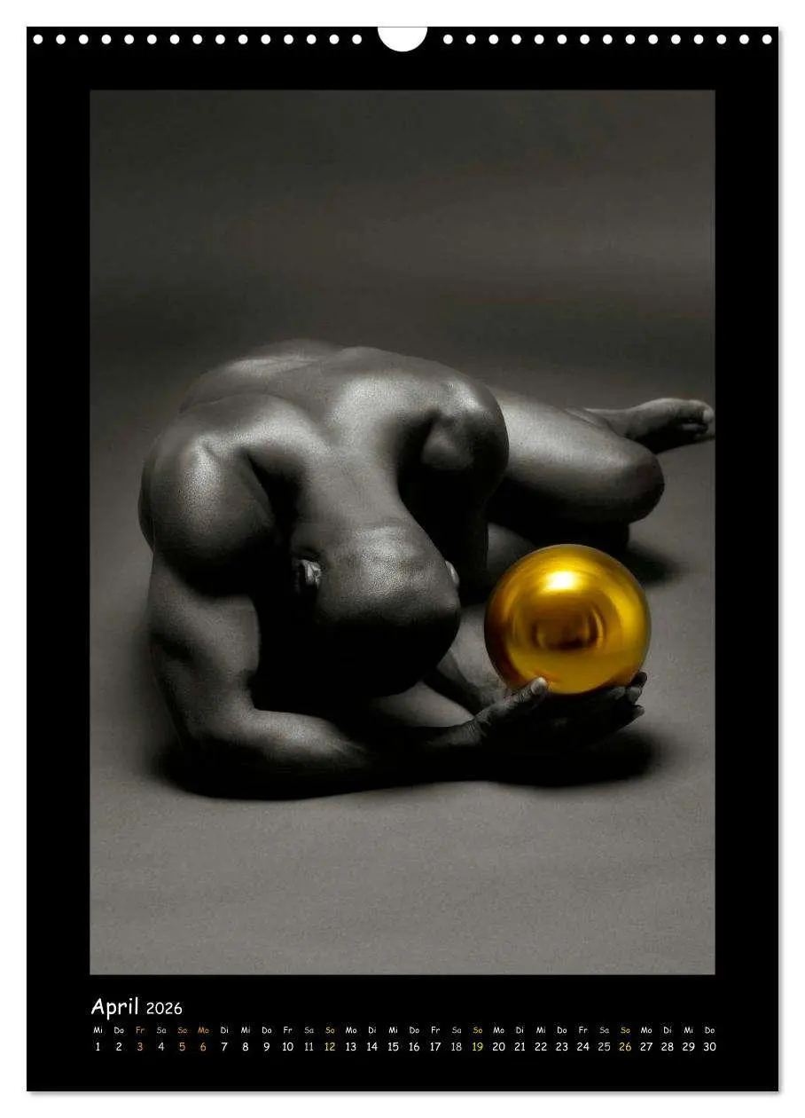 Bild: 9783516443578 | Golden Ball - Männer Akte (Wandkalender 2026 DIN A3 hoch), CALVENDO...