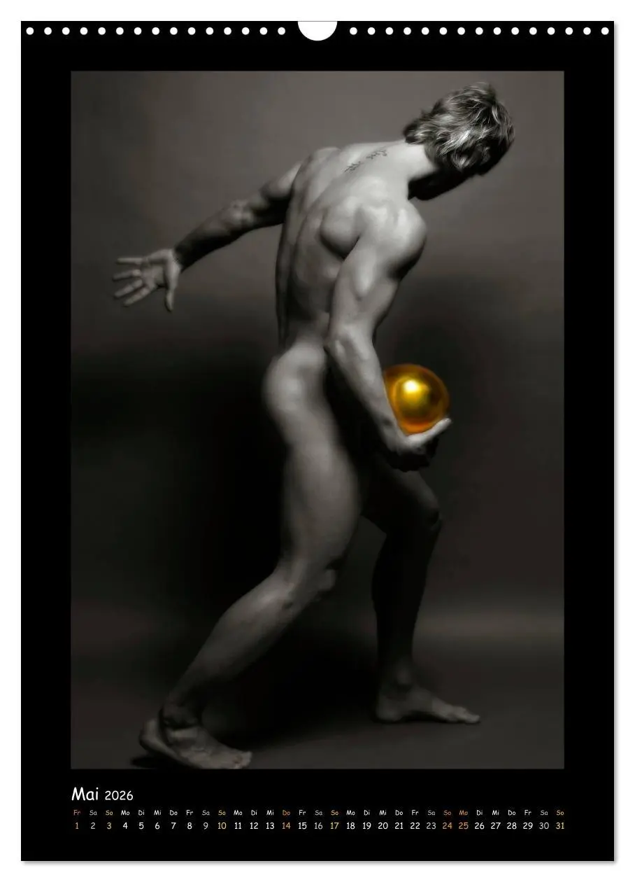 Bild: 9783516443578 | Golden Ball - Männer Akte (Wandkalender 2026 DIN A3 hoch), CALVENDO...
