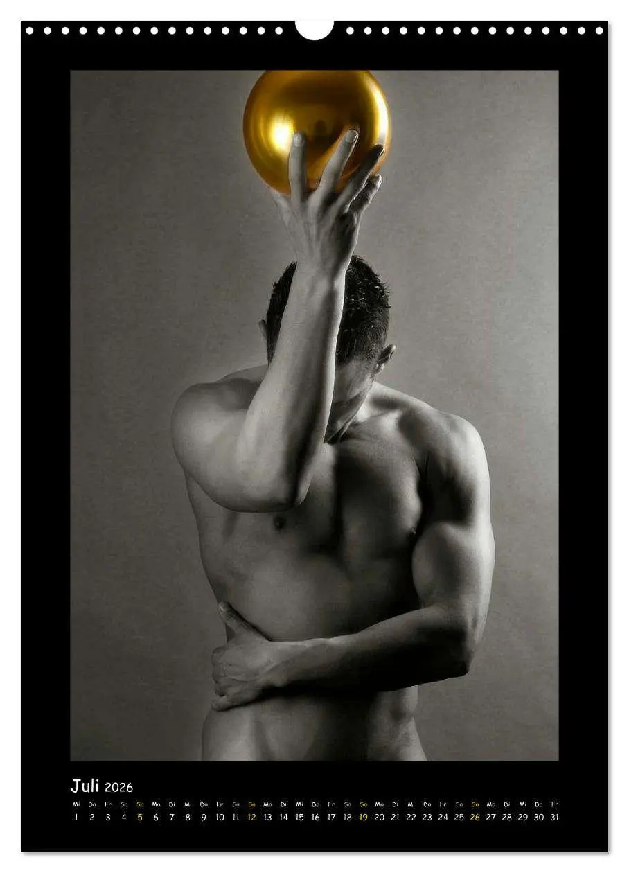 Bild: 9783516443578 | Golden Ball - Männer Akte (Wandkalender 2026 DIN A3 hoch), CALVENDO...