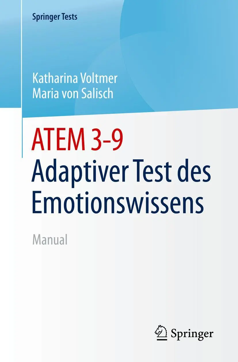 Cover: 9783662593578 | ATEM - Adaptiver Test des Emotionswissens | Manual | Voltmer (u. a.)