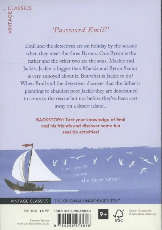 Rückseite: 9780099573678 | Emil and the Three Twins | Erich Kästner | Taschenbuch | 210 S. | 2012