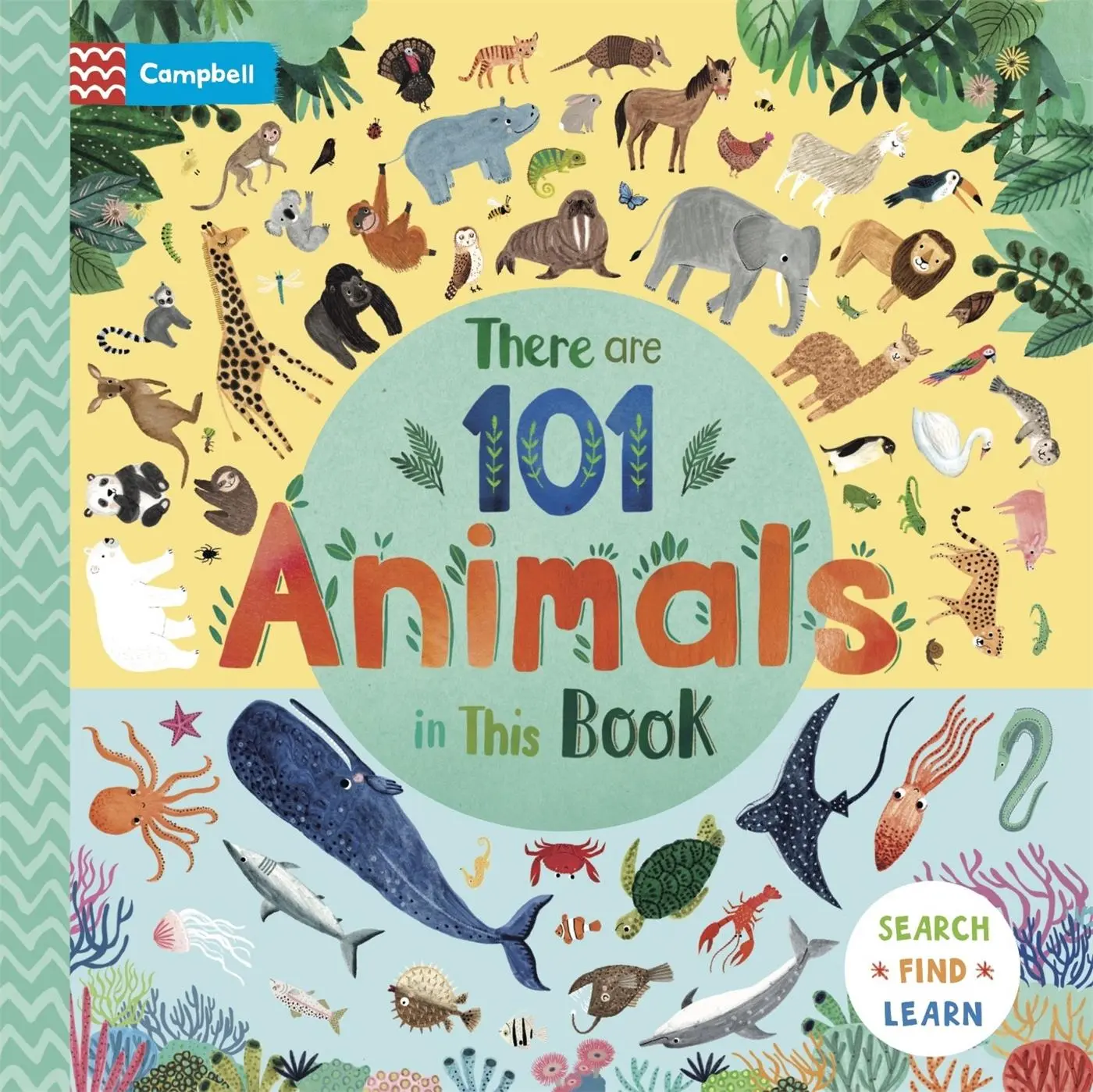 Cover: 9781035013678 | There Are 101 Animals in This Book | Campbell Books | Buch | Englisch