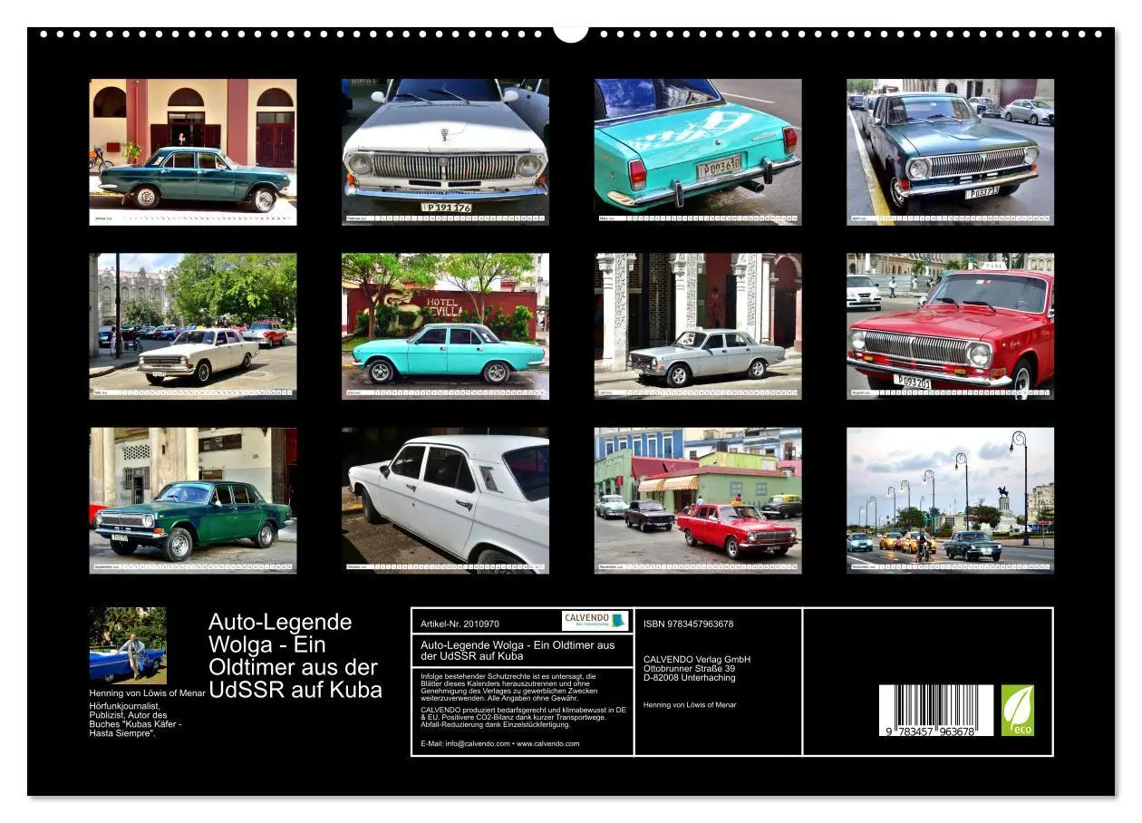 Bild: 9783457963678 | Auto-Legende Wolga - Ein Oldtimer aus der UdSSR auf Kuba...