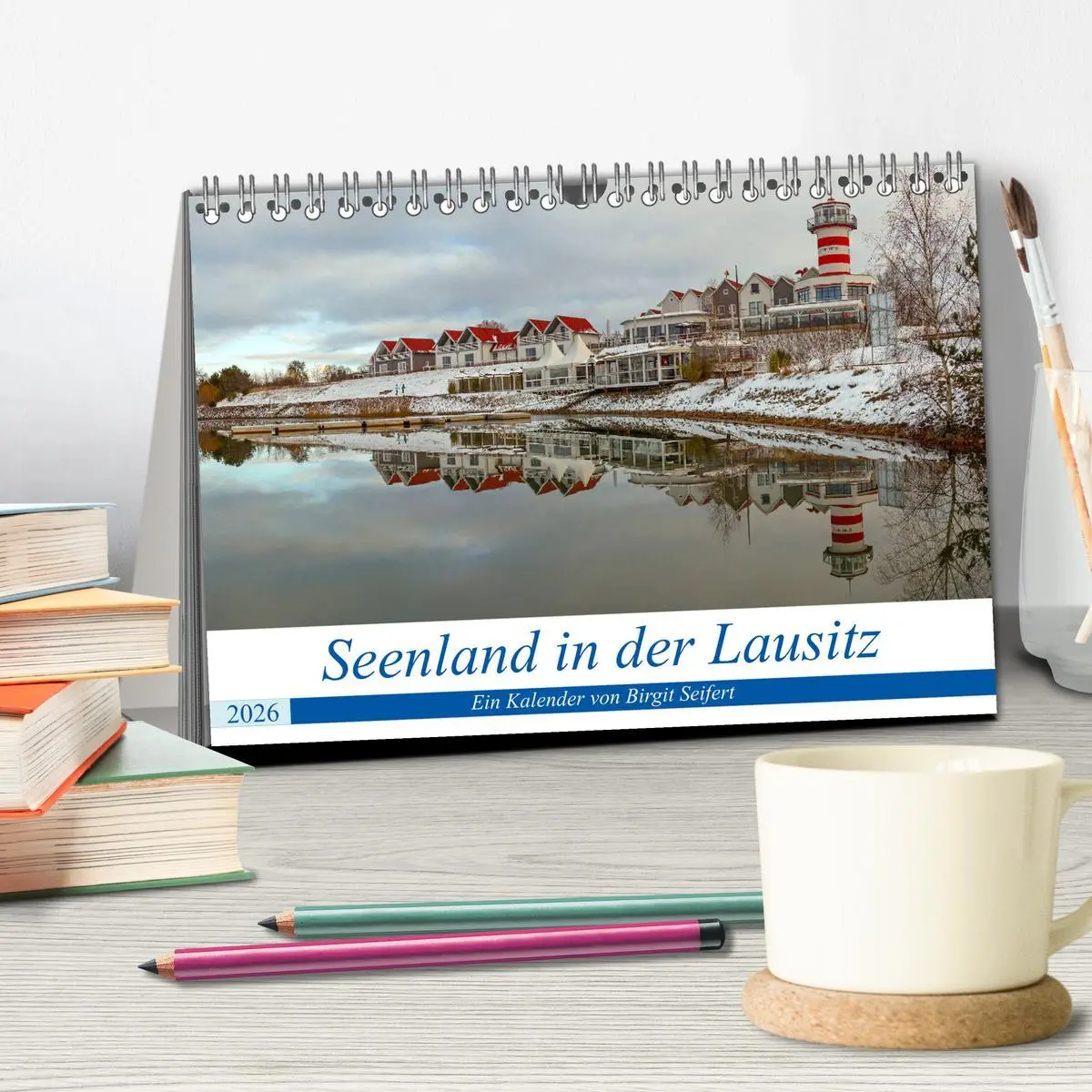 Bild: 9783516053678 | Seenland in der Lausitz (Tischkalender 2026 DIN A5 quer), CALVENDO...