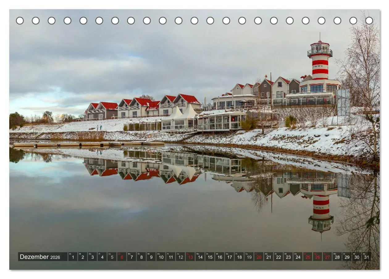 Bild: 9783516053678 | Seenland in der Lausitz (Tischkalender 2026 DIN A5 quer), CALVENDO...