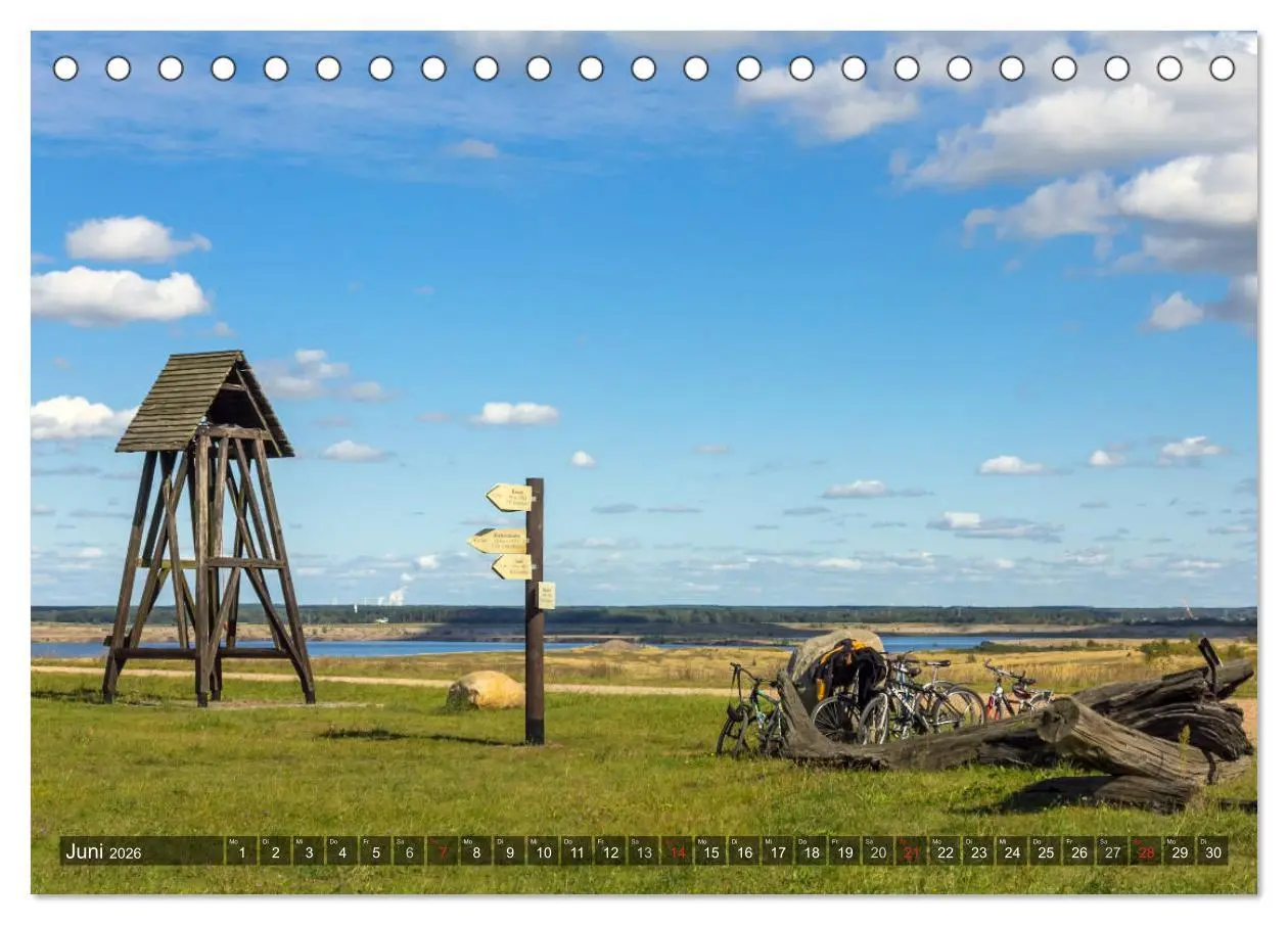 Bild: 9783516053678 | Seenland in der Lausitz (Tischkalender 2026 DIN A5 quer), CALVENDO...