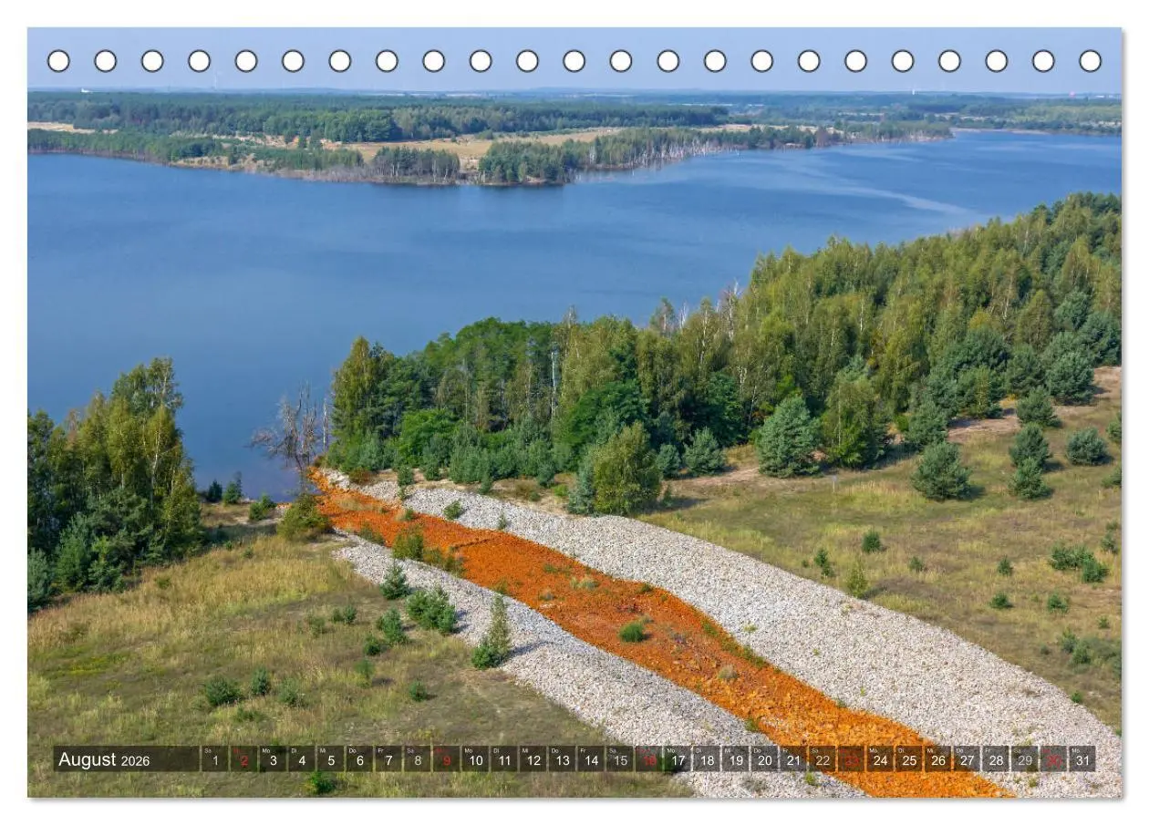 Bild: 9783516053678 | Seenland in der Lausitz (Tischkalender 2026 DIN A5 quer), CALVENDO...