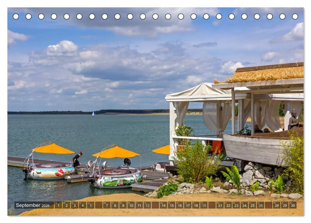 Bild: 9783516053678 | Seenland in der Lausitz (Tischkalender 2026 DIN A5 quer), CALVENDO...