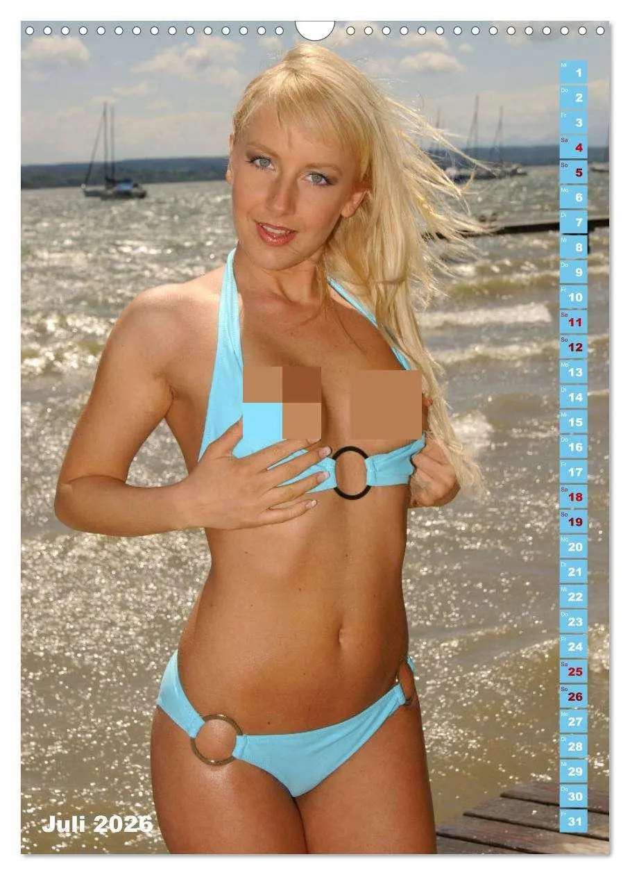 Bild: 9783516363678 | Beach Babes (Wandkalender 2026 DIN A3 hoch), CALVENDO Monatskalender