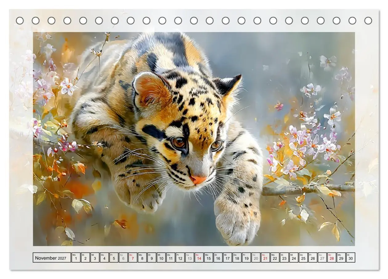 Bild: 9783516813678 | Nebelparder. Zuhause im dichten Regenwald (Tischkalender 2027 DIN...