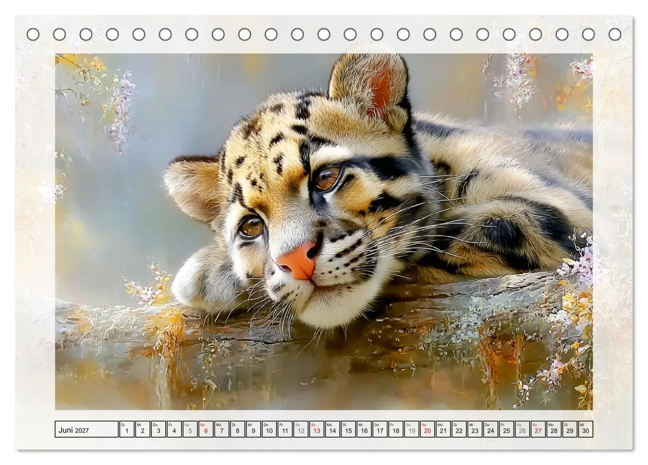 Bild: 9783516813678 | Nebelparder. Zuhause im dichten Regenwald (Tischkalender 2027 DIN...