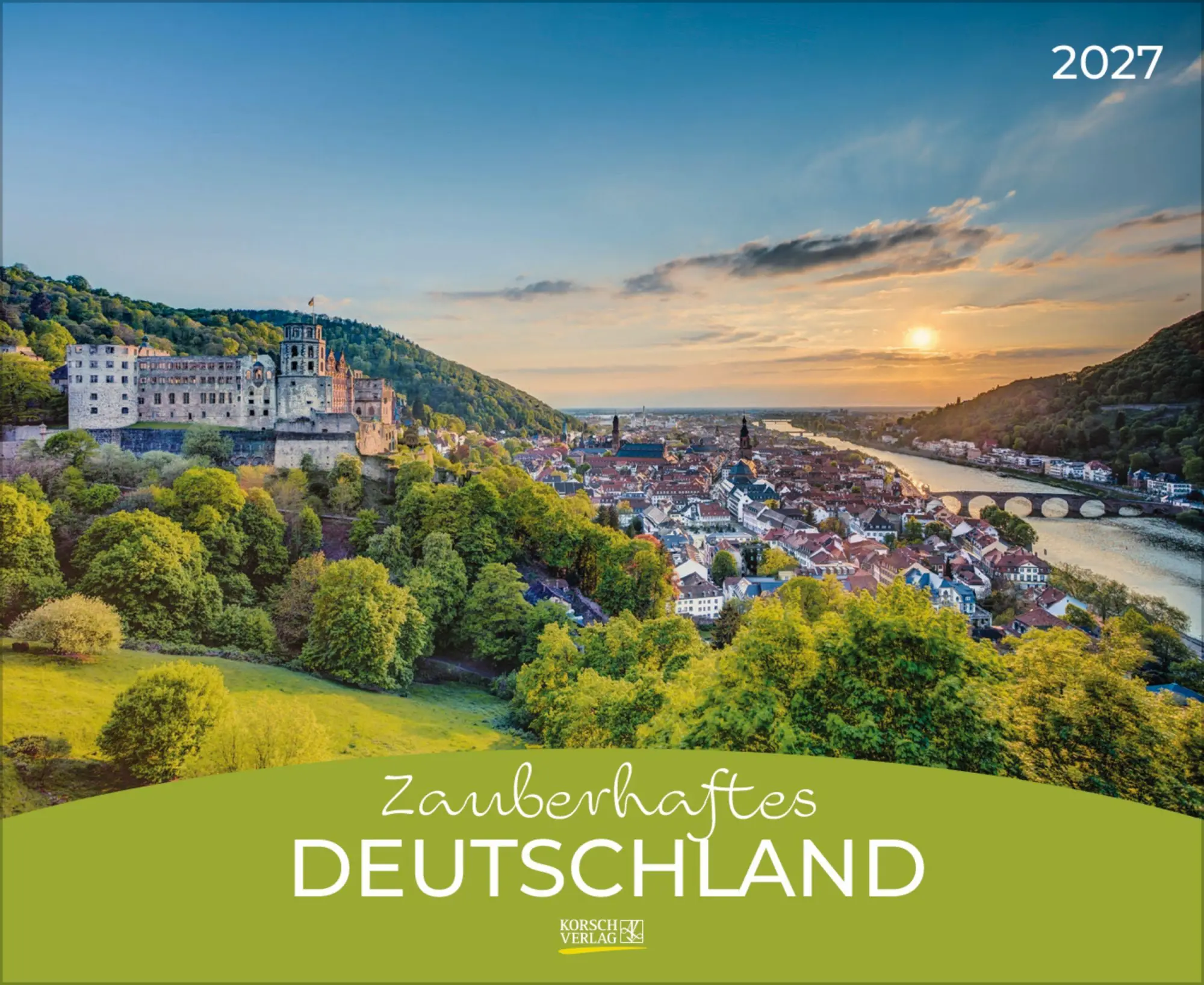 Cover: 9783819303678 | Zauberhaftes Deutschland 2027 | Verlag Korsch | Kalender | 14 S.