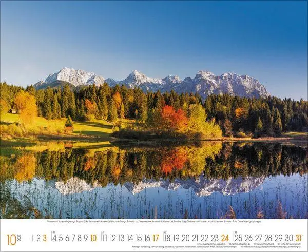 Bild: 9783819303678 | Zauberhaftes Deutschland 2027 | Verlag Korsch | Kalender | 14 S.