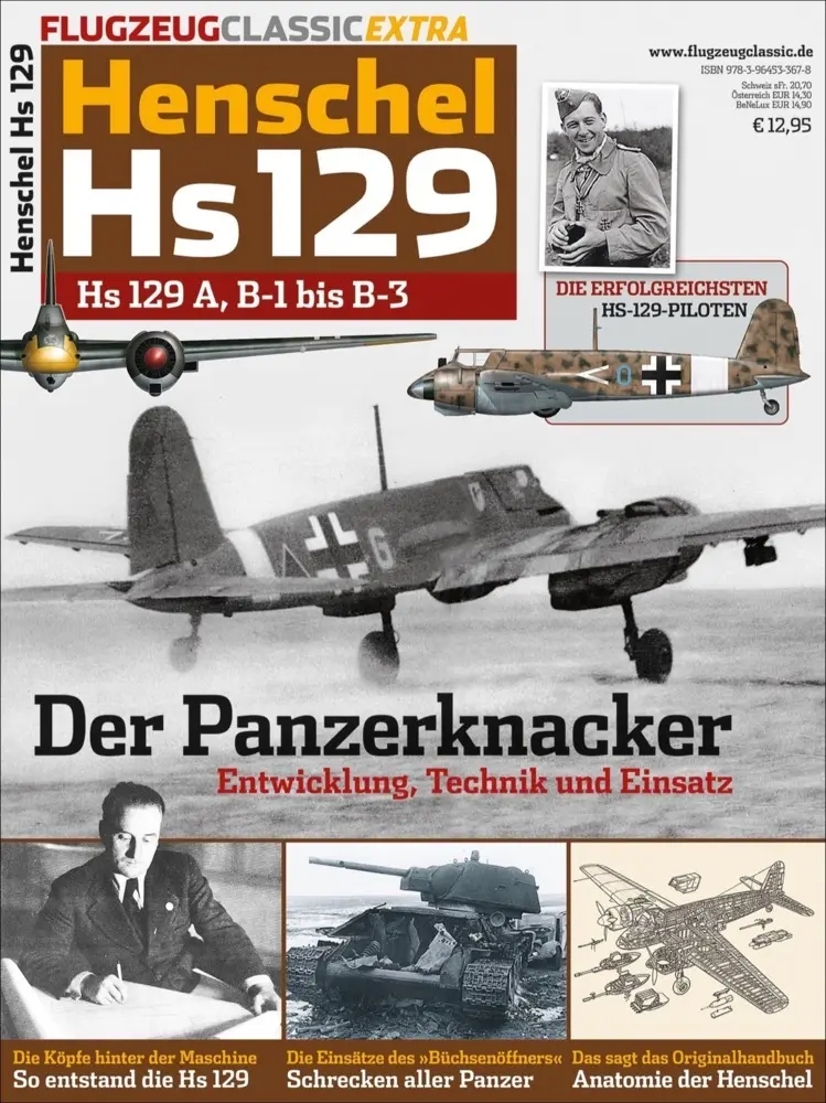Cover: 9783964533678 | Henschel Hs 129 | Flugzeug Classic Extra 16 | Peter Cronauer | 114 S.