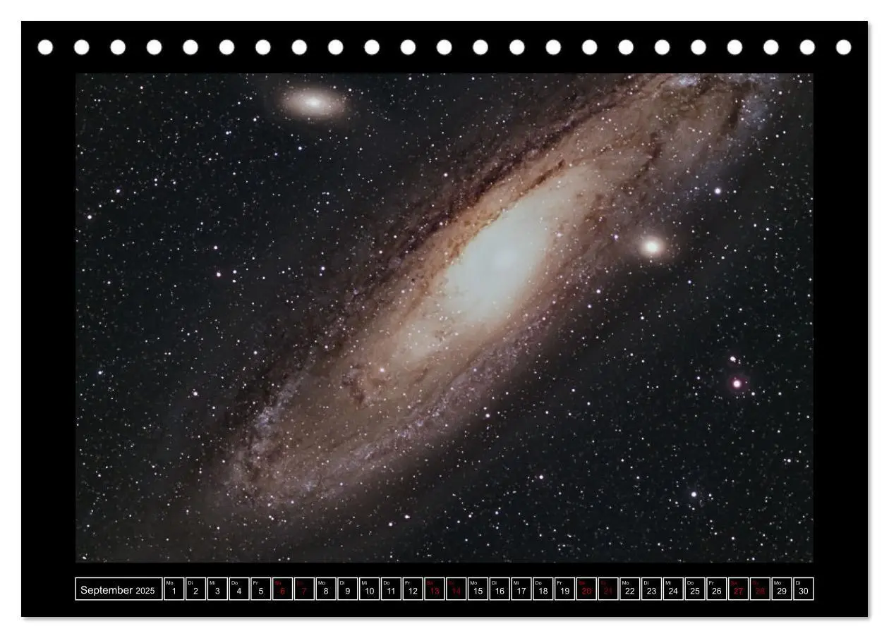Bild: 9783383843778 | Astro-Kalender - Deep Sky und Landschaften (Tischkalender 2025 DIN...