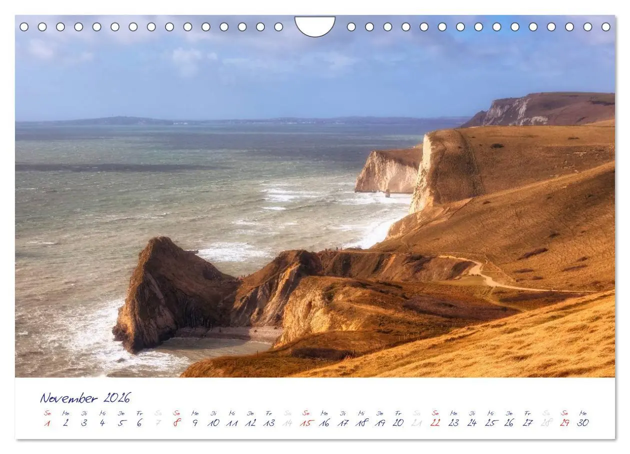 Bild: 9783457953778 | Jurassic Küste - Südengland (Wandkalender 2026 DIN A4 quer),...