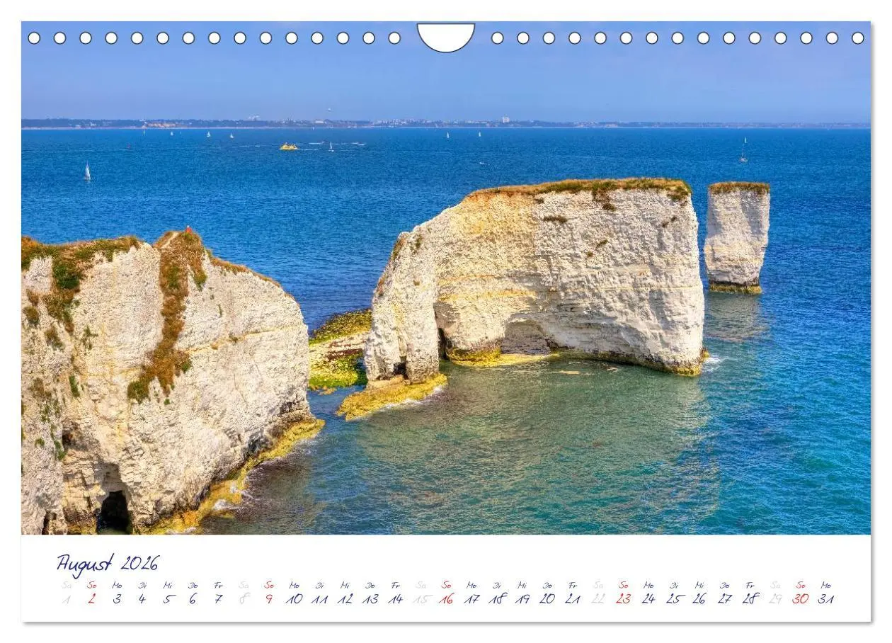 Bild: 9783457953778 | Jurassic Küste - Südengland (Wandkalender 2026 DIN A4 quer),...