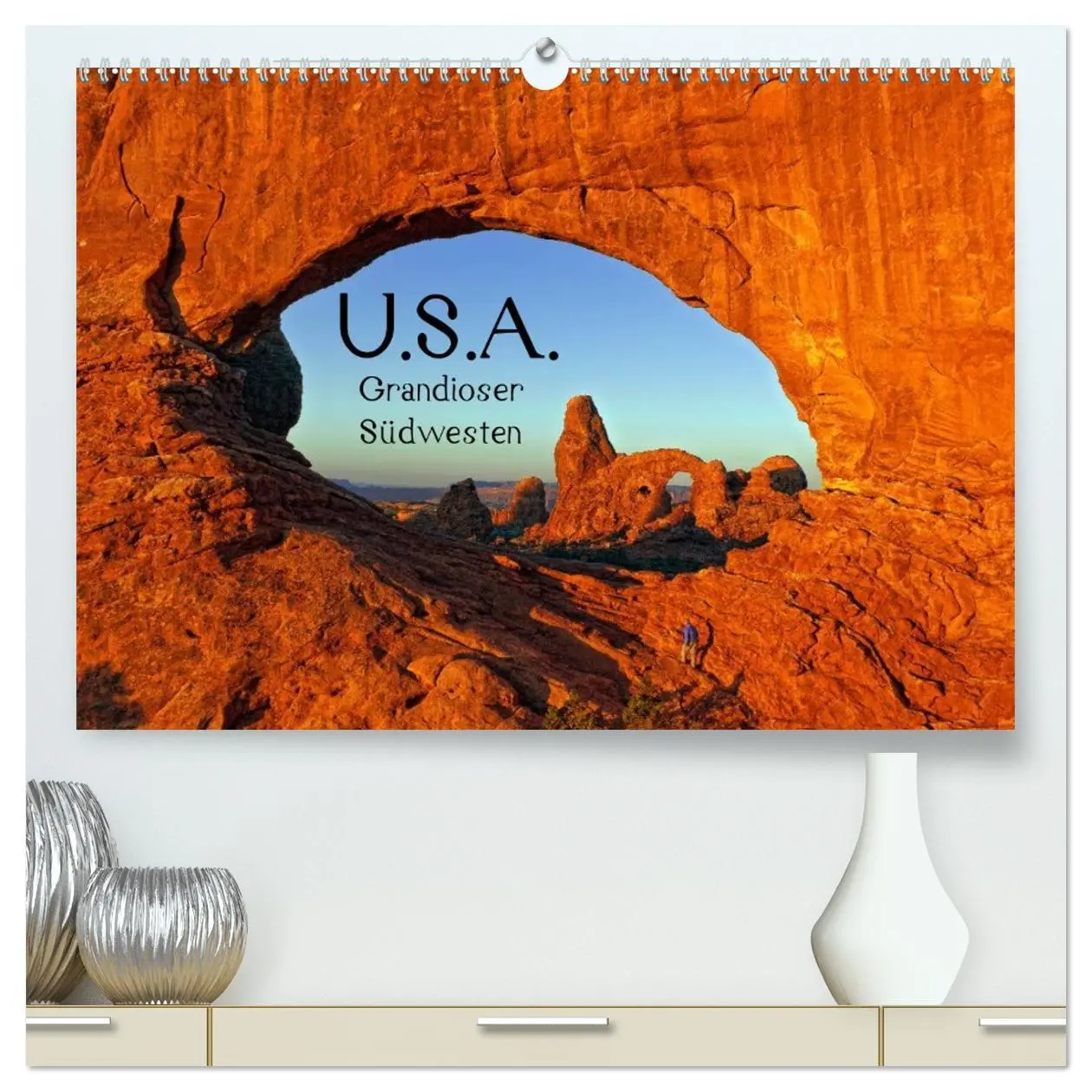 Cover: 9783516113778 | USA - Grandioser Südwesten (hochwertiger Premium Wandkalender 2026...