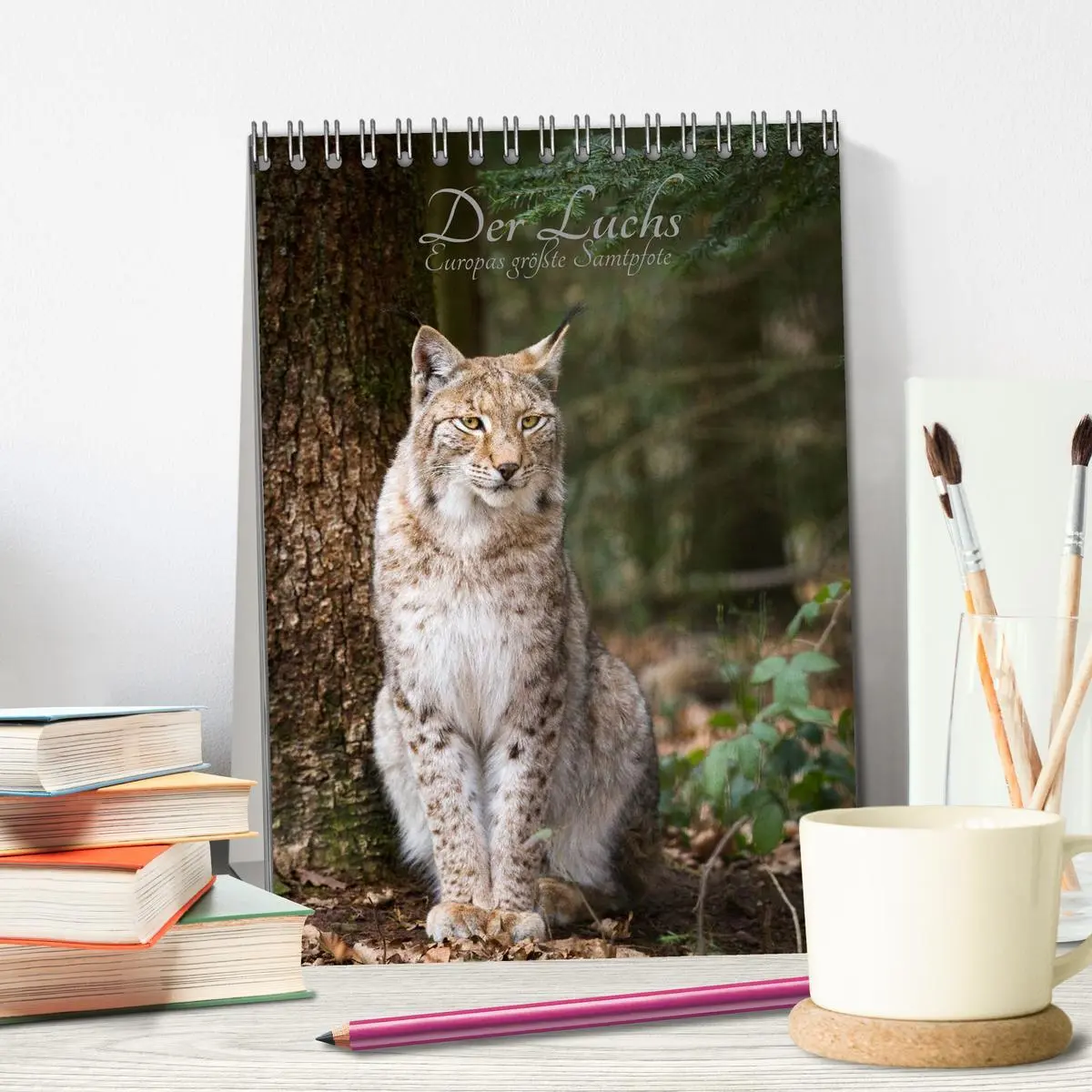 Bild: 9783516423778 | Der Luchs - Europas größte Samtpfote (Tischkalender 2026 DIN A5...