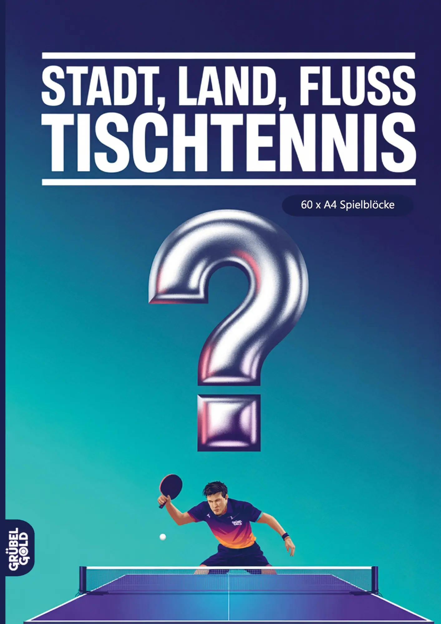 Cover: 9783693193778 | Stadt, Land, Fluss, Tischtennis | Grübelgold Rätselhefte | Taschenbuch