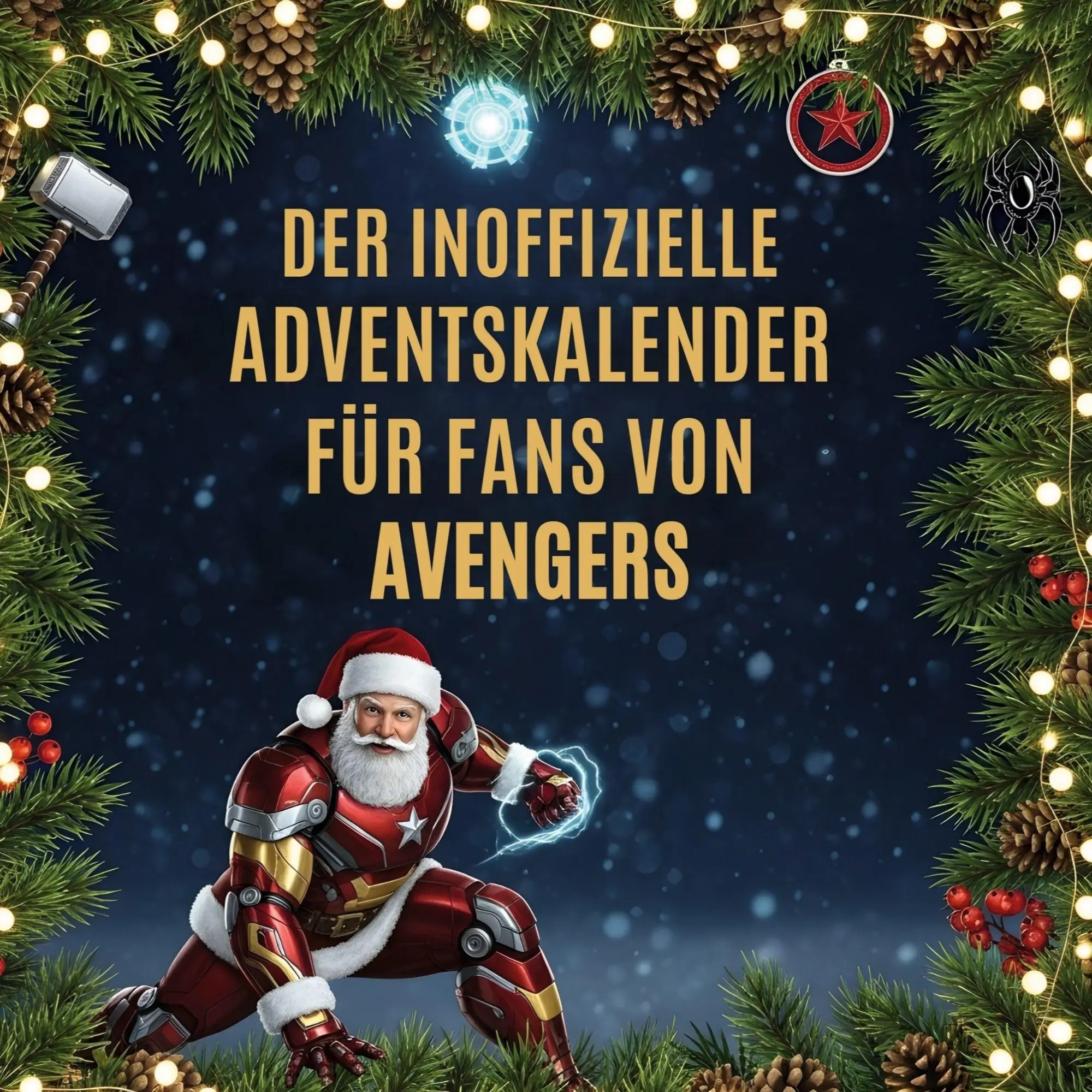 Cover: 9783695313778 | Der inoffizielle Adventskalender für Fans von Avengers | Lena Meyer
