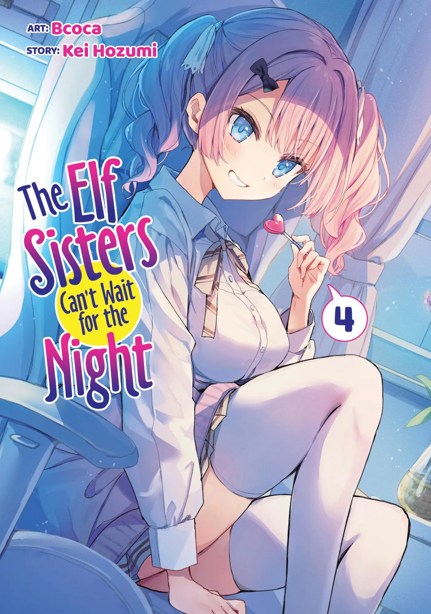 Cover: 9798893733778 | The Elf Sisters Can't Wait for the Night Vol. 4 | Kei Hozumi | Buch