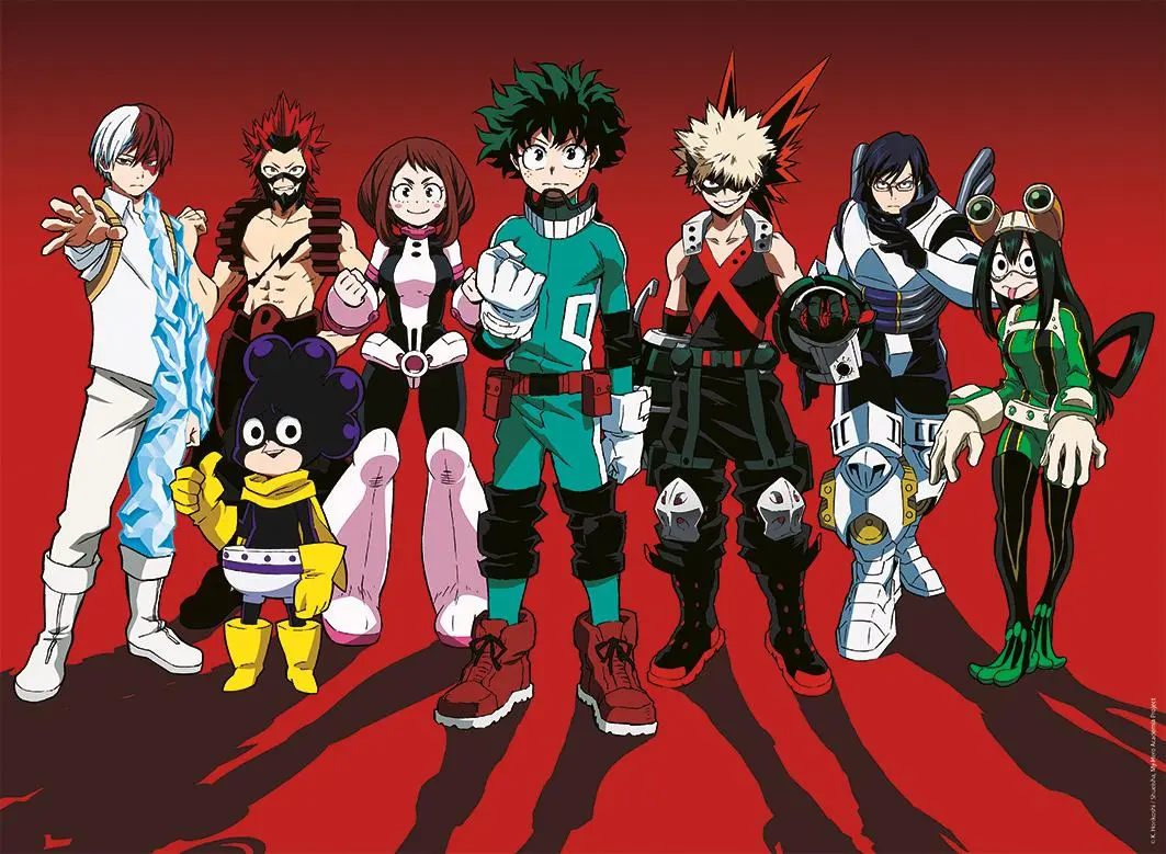 Cover: 4005555003878 | Erwachsenenpuzzle 500 Teile - My Hero Academia - Superhelden | Spiel