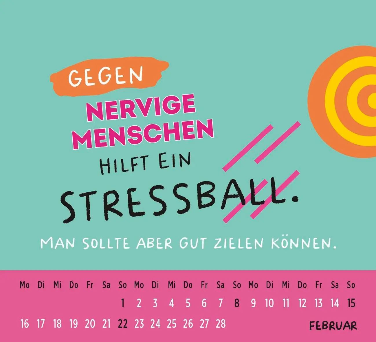 Bild: 4036442013878 | Mini-Kalender 2026: Manchmal fühle ich mich wie eine Banane. Von...