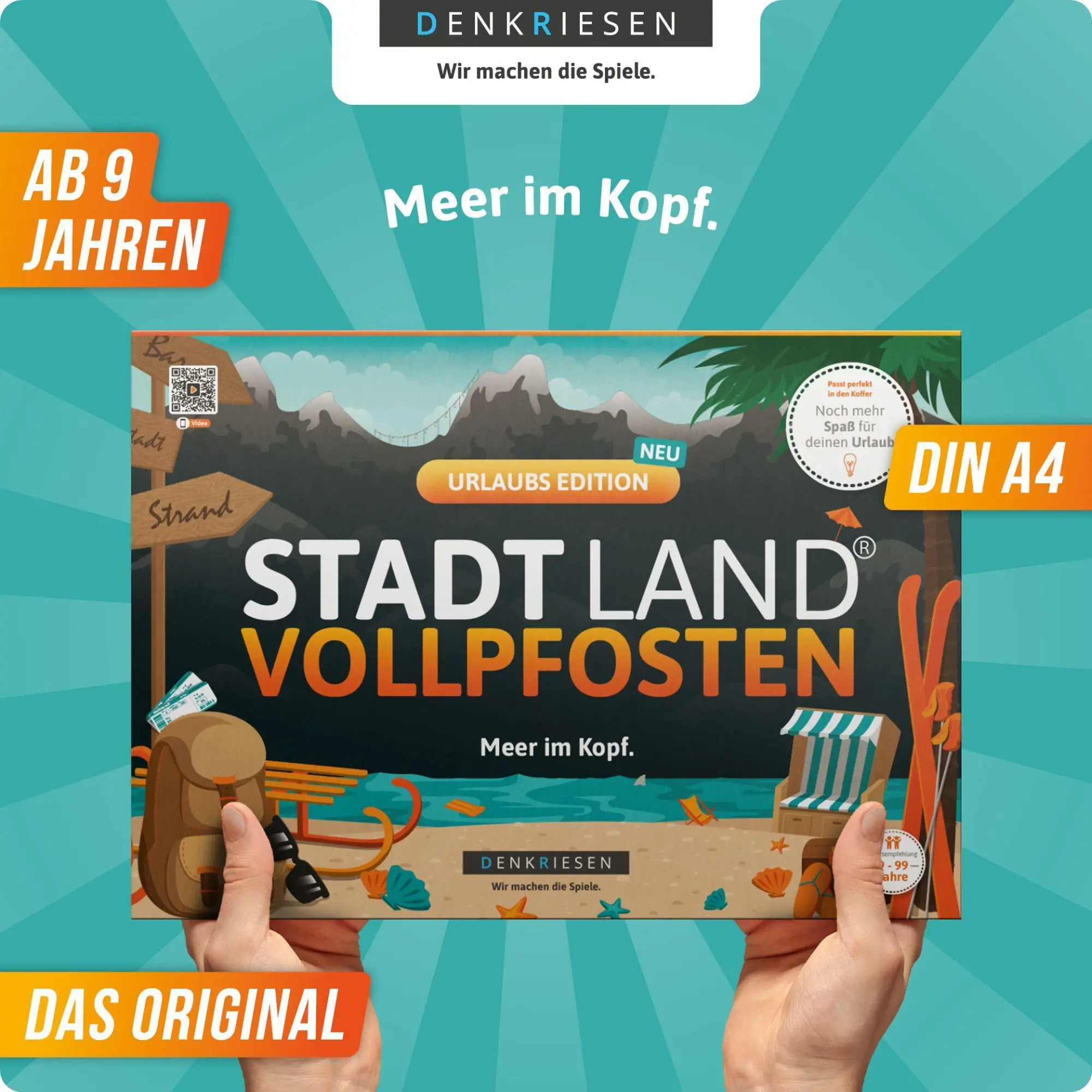 Bild: 4260528093878 | DENKRIESEN - STADT LAND VOLLPFOSTEN® - URLAUBS EDITION - "Meer im...