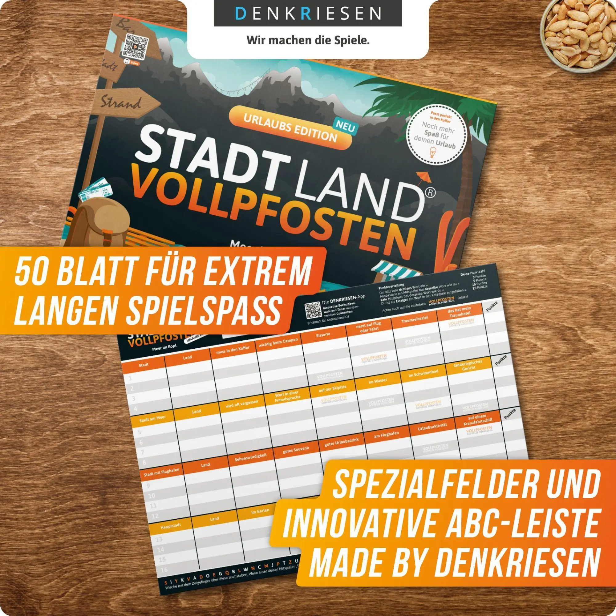 Bild: 4260528093878 | DENKRIESEN - STADT LAND VOLLPFOSTEN® - URLAUBS EDITION - "Meer im...