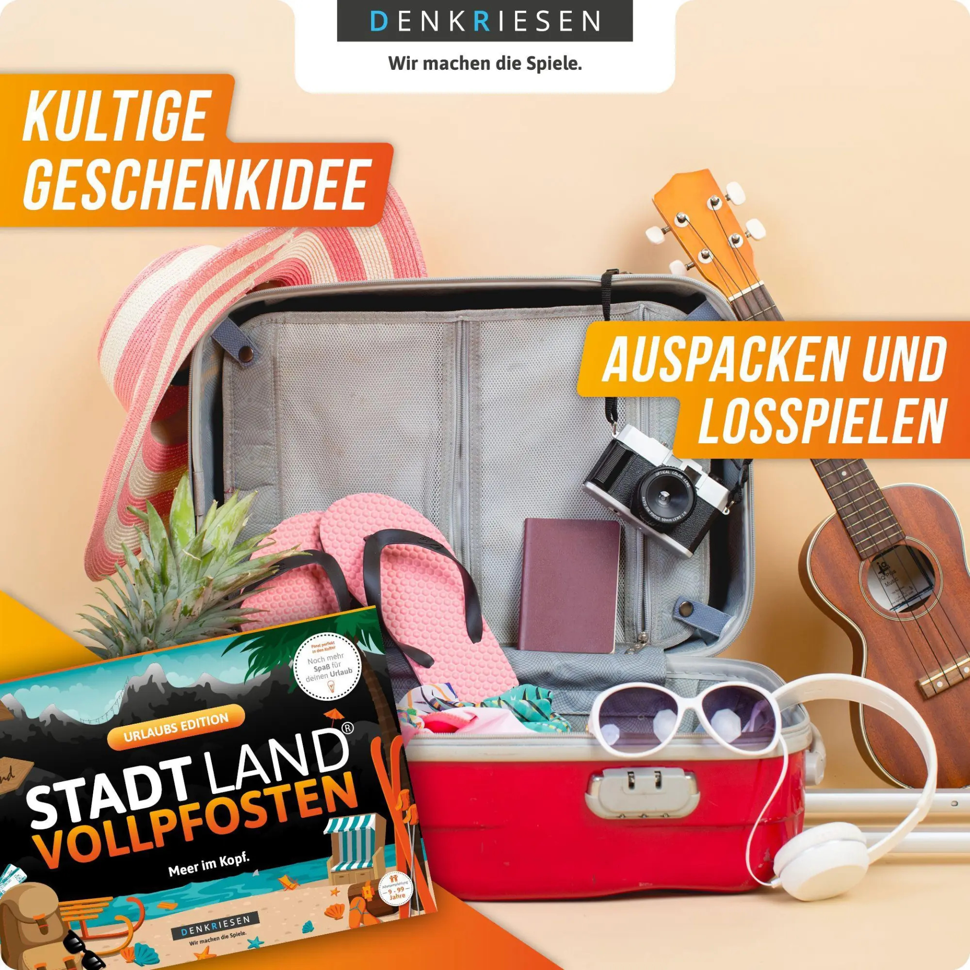 Bild: 4260528093878 | DENKRIESEN - STADT LAND VOLLPFOSTEN® - URLAUBS EDITION - "Meer im...