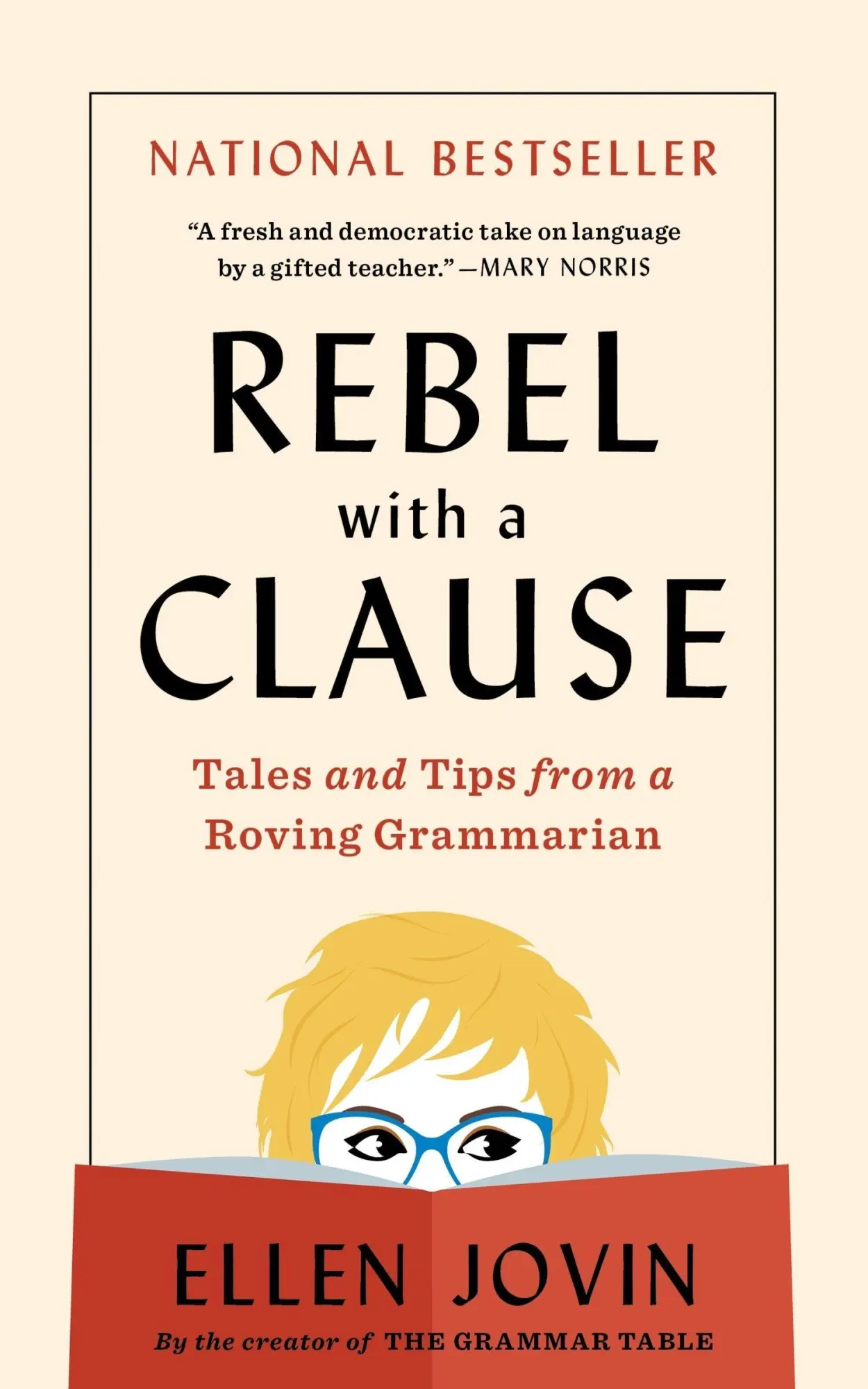 Cover: 9780063433878 | Rebel with a Clause | Tales and Tips from a Roving Grammarian | Jovin