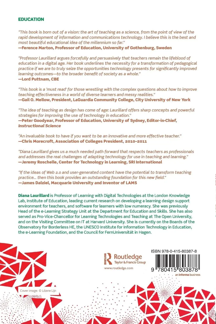 Rückseite: 9780415803878 | Teaching as a Design Science | Diana Laurillard | Taschenbuch | 2012