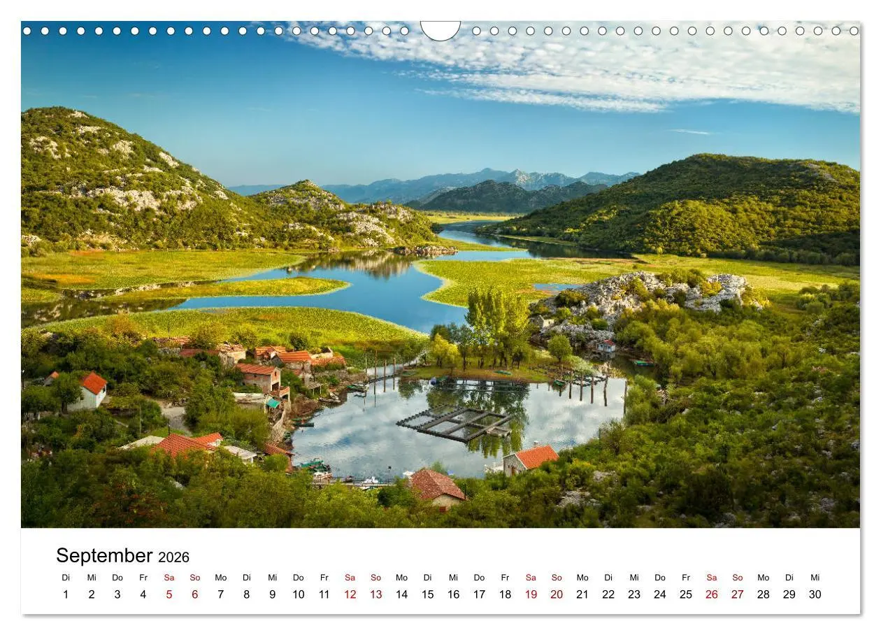 Bild: 9783457873878 | Montenegro - Land der schwarzen Berge (Wandkalender 2026 DIN A3...