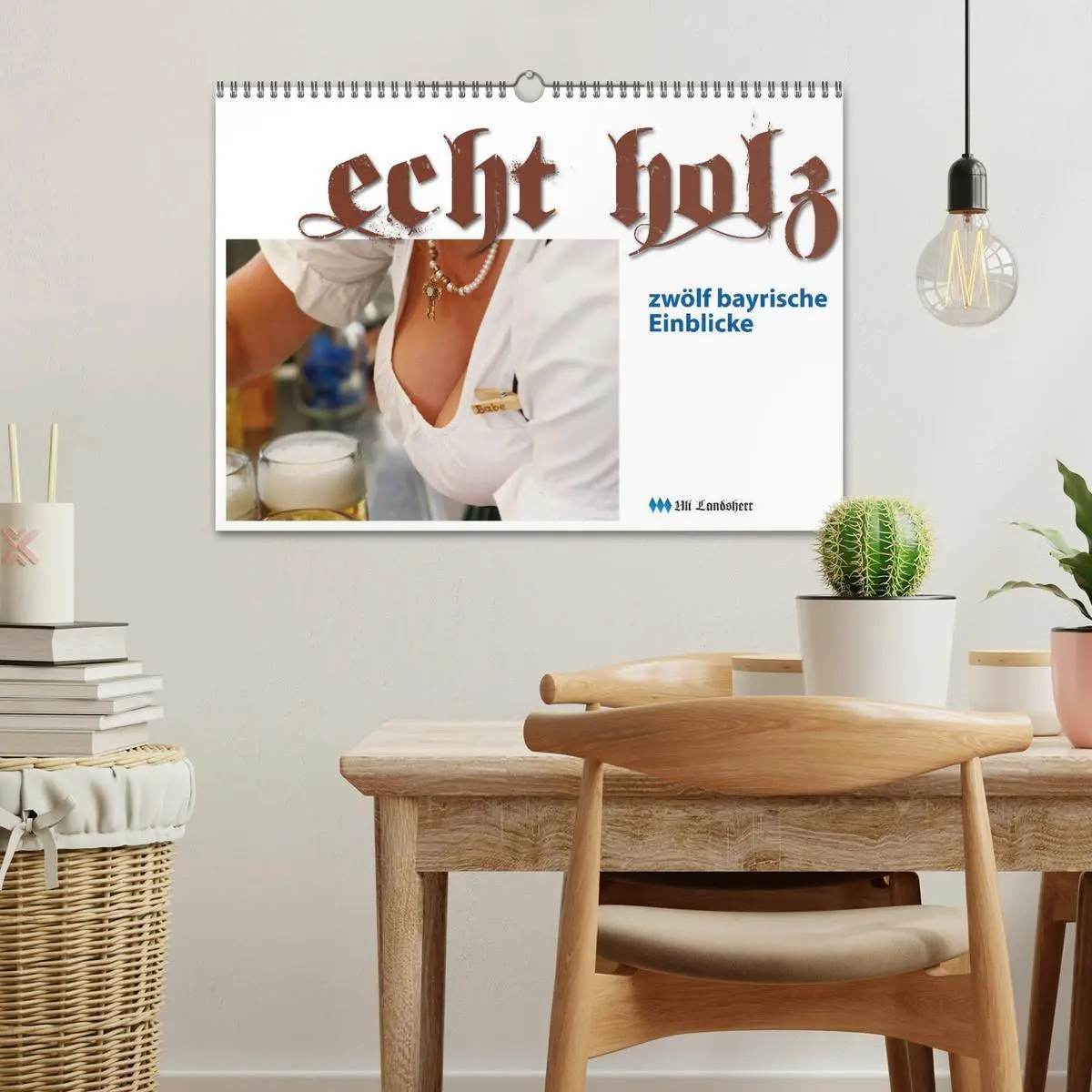 Bild: 9783516103878 | Echt Holz - Einblicke (Wandkalender 2026 DIN A3 quer), CALVENDO...